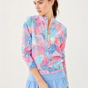 Lilly Pulitzer Ashlee Half-Zip Pullover